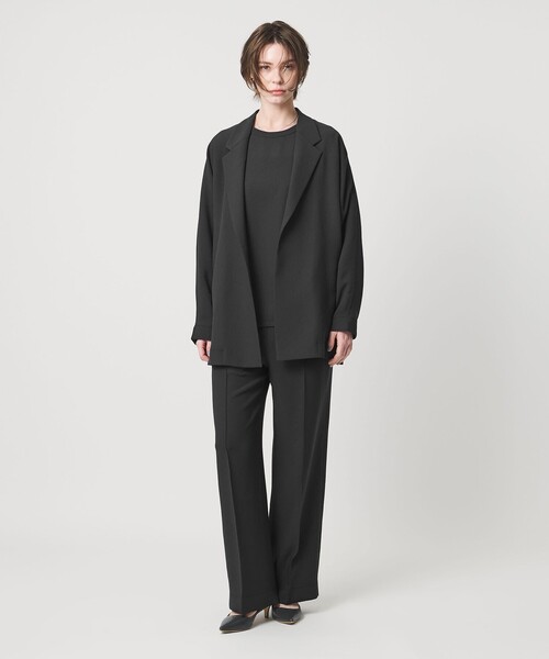 UNITED ARROWS & SONS by DAISUKE OBANA(ユナイテッドアローズアンドサンズバイダイスケオバナ)の「<D.O UNITED ARROWS BY DAISUKE OBANA for WOMEN>Ⅰ CR WIDE PANTS 26SS/パンツ(その他パンツ・レディース・ブラック/ネイビー/ダークグレー/ダークブラウン・M/S)」の10枚目の写真