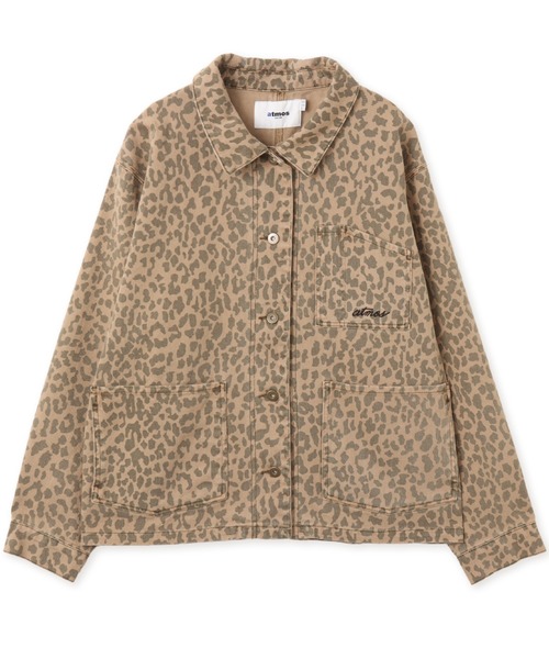 atmos(アトモス)の「atmos Leopard Pattern Coverall / アトモス レオパード パターン カバーオール(その他アウター・メンズ・カーキ/ブラック/ブルー・XL/M/L)」の1枚目の写真