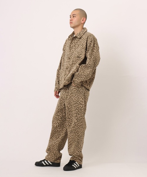 atmos(アトモス)の「atmos Leopard Pattern Coverall / アトモス レオパード パターン カバーオール(その他アウター・メンズ・カーキ/ブラック/ブルー・XL/M/L)」の8枚目の写真