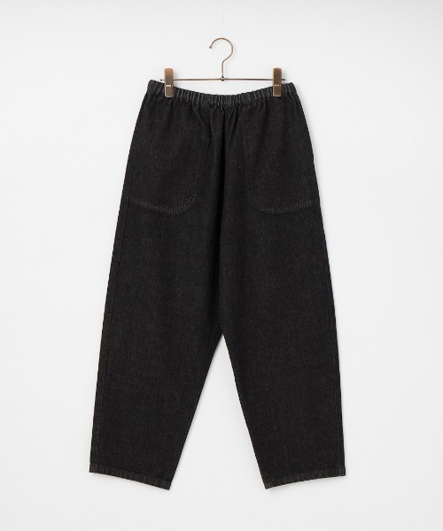 DANTON（ダントン）の「【WEB限定】[DANTON/ダントン] 10oz デニムイージーパンツ(ブラック）（その他パンツ・レディース・ブラック・36）」の3枚目の写真