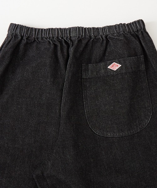DANTON（ダントン）の「【WEB限定】[DANTON/ダントン] 10oz デニムイージーパンツ(ブラック）（その他パンツ・レディース・ブラック・36）」の7枚目の写真