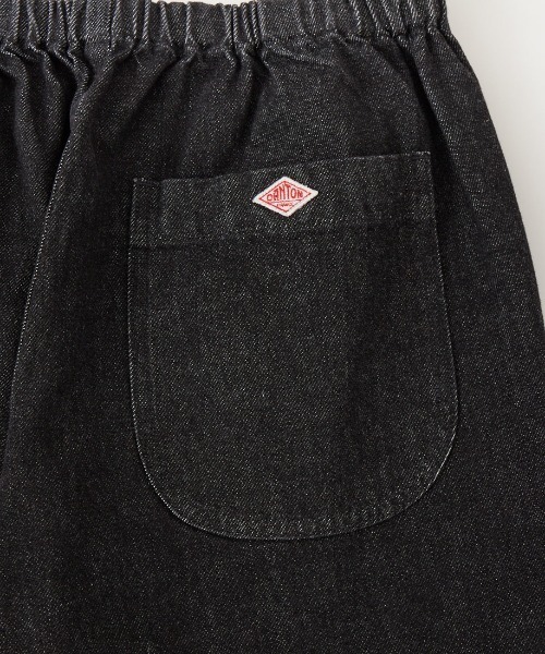 DANTON（ダントン）の「【WEB限定】[DANTON/ダントン] 10oz デニムイージーパンツ(ブラック）（その他パンツ・レディース・ブラック・36）」の8枚目の写真