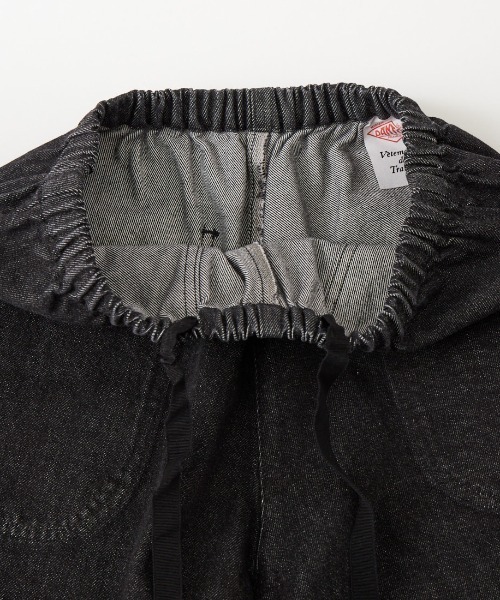 DANTON（ダントン）の「【WEB限定】[DANTON/ダントン] 10oz デニムイージーパンツ(ブラック）（その他パンツ・レディース・ブラック・36）」の9枚目の写真