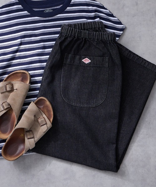 DANTON（ダントン）の「【WEB限定】[DANTON/ダントン] 10oz デニムイージーパンツ(ブラック）（その他パンツ・レディース・ブラック・36）」の12枚目の写真