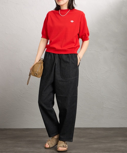 DANTON（ダントン）の「【WEB限定】[DANTON/ダントン] 10oz デニムイージーパンツ(ブラック）（その他パンツ・レディース・ブラック・36）」の18枚目の写真