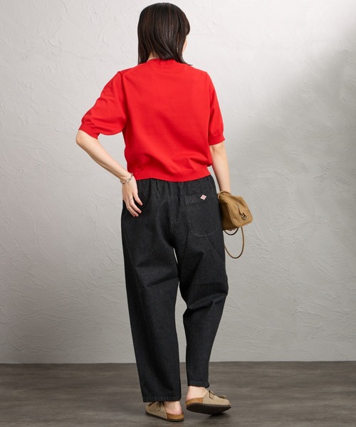 DANTON（ダントン）の「【WEB限定】[DANTON/ダントン] 10oz デニムイージーパンツ(ブラック）（その他パンツ・レディース・ブラック・36）」の20枚目の写真