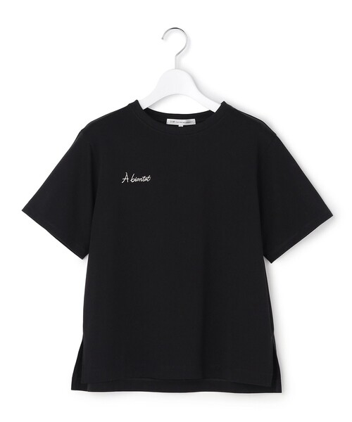 23区 S(ニジュウサンクチイサイサイズ)の「バック刺繍 メッセージロゴ Tシャツ(Tシャツ/カットソー・レディース・ブラウン系/ホワイト系/ベージュ系/ブラック系・32)」の20枚目の写真