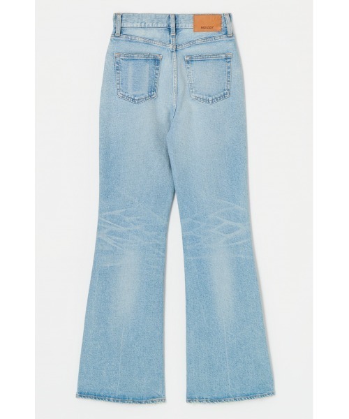 シリーズ累計24万本販売】MVS L/BLU FLARE（デニムパンツ）｜MOUSSY