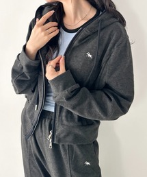 POLO CHAMPS（ポロチャンプス）の「POLO CHAMPS(ポロチャンプス)/セットアップ ジップパーカー ダブルジップ ワイドパンツ  ワンポイント刺繍（セットアップ）」