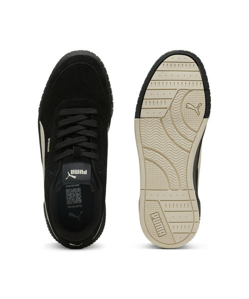 PUMA(プーマ)の「PUMA プーマ ウィメンズ キャリーナ ミア SD スニーカー(スニーカー・レディース・ホワイト系その他/ブラック×ホワイト・25.5cm/24.0cm/24.5cm/25.0cm/23.5cm/22.5cm/23.0cm/22.0cm)」の10枚目の写真