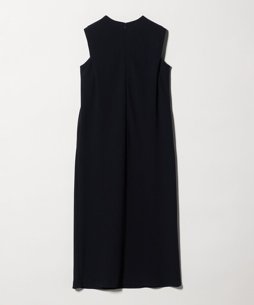 UNITED ARROWS(ユナイテッドアローズ)の「Drapy タック ノースリーブワンピース ‐ウォッシャブル‐(ワンピース・レディース・ブラック/ネイビー・36/38)」の3枚目の写真