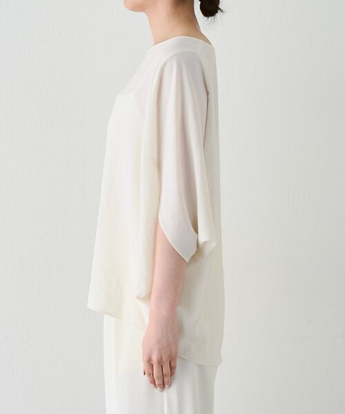 GALLARDAGALANTE（ガリャルダガランテ）の「ドルマンジャージープルオーバー（シャツ/ブラウス・レディース・ブルー系その他/ホワイト/ブラック/ライトベージュ・FREE）」の19枚目の写真