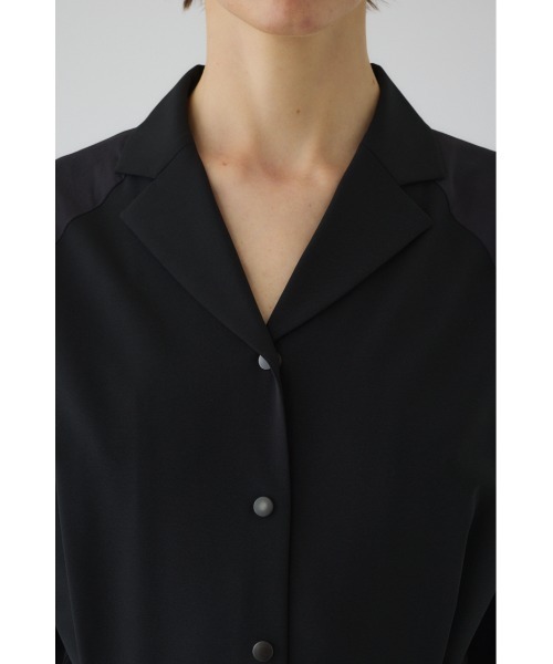 RIM.ARK（リムアーク）の「Raglan sleeve jumpsuit ラグラン スリーブ ジャンプスーツ（つなぎ/オールインワン・レディース・ブラック/ライトブラウン・36/38）」の12枚目の写真