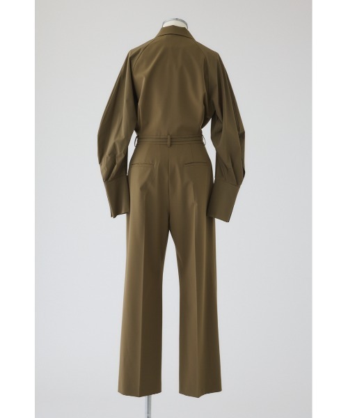 RIM.ARK（リムアーク）の「Raglan sleeve jumpsuit ラグラン スリーブ ジャンプスーツ（つなぎ/オールインワン・レディース・ブラック/ライトブラウン・36/38）」の21枚目の写真