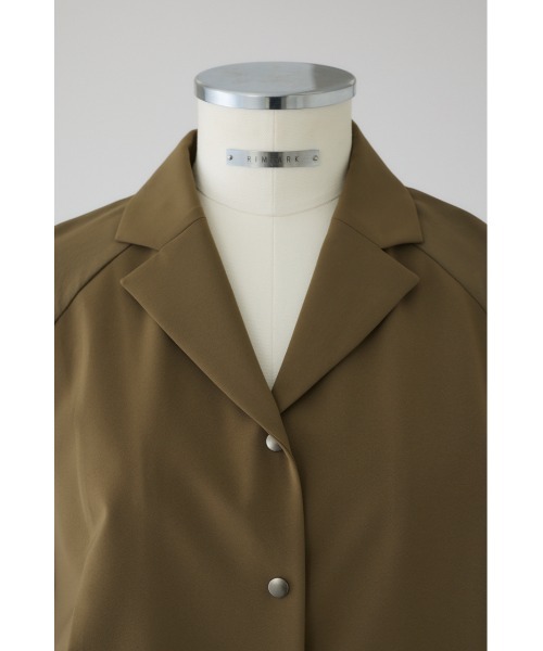 RIM.ARK（リムアーク）の「Raglan sleeve jumpsuit ラグラン スリーブ ジャンプスーツ（つなぎ/オールインワン・レディース・ブラック/ライトブラウン・36/38）」の22枚目の写真