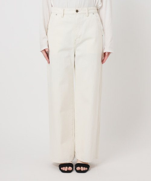 JOURNAL STANDARD relume（ジャーナルスタンダード　レリューム）の「ルーズストレートペインターデニム（デニムパンツ・レディース・ブルー系その他/アイボリー・36/38）」の21枚目の写真