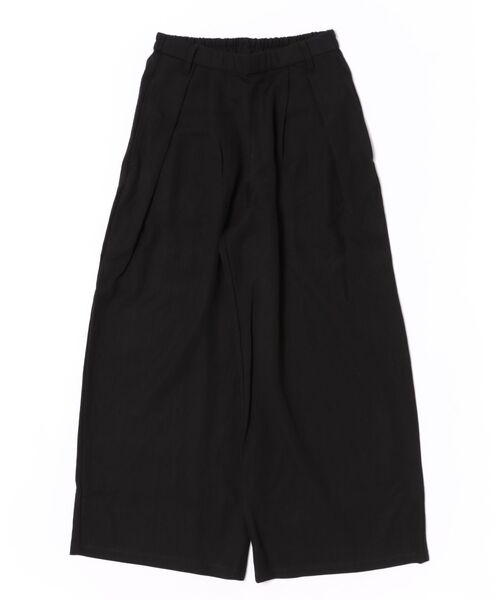 Jines(ジネス)の「ナチュラルスムースタックパンツ(その他パンツ・レディース・ブラック/ベージュ/ブルー/チャコールグレー・38)」の16枚目の写真