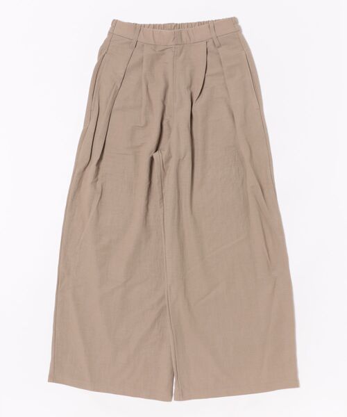 Jines(ジネス)の「ナチュラルスムースタックパンツ(その他パンツ・レディース・ブラック/ベージュ/ブルー/チャコールグレー・38)」の17枚目の写真