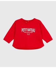 PETIT BATEAU（プチバトー）の「プリントスウェットプルオーバー（スウェット）」