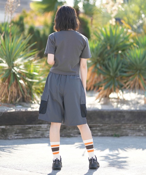 NEW ERA(ニューエラ)の「NEW ERA/ニューエラ レディース 半袖 クロップド丈 Tシャツ WS SS MINI TUARE LOGO(Tシャツ/カットソー・レディース・グレー/ブラック/ホワイト・S/M)」の20枚目の写真