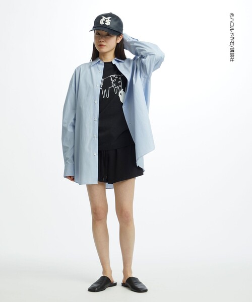 BEAUTY&YOUTH UNITED ARROWS(ビューティーアンドユースユナイテッドアローズ)の「<BECK for UACG> BECK LONG TEE/Tシャツ(Tシャツ/カットソー・レディース・ネイビー/ブラック・S/XL/L/M)」の15枚目の写真
