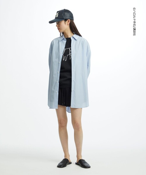 BEAUTY&YOUTH UNITED ARROWS(ビューティーアンドユースユナイテッドアローズ)の「<BECK for UACG> BECK LONG TEE/Tシャツ(Tシャツ/カットソー・レディース・ネイビー/ブラック・S/XL/L/M)」の14枚目の写真