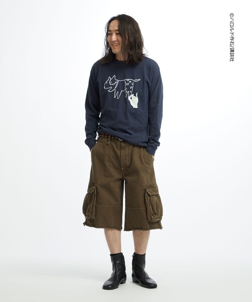 BEAUTY&YOUTH UNITED ARROWS(ビューティーアンドユースユナイテッドアローズ)の「<BECK for UACG> BECK LONG TEE/Tシャツ(Tシャツ/カットソー・レディース・ネイビー/ブラック・S/XL/L/M)」の11枚目の写真