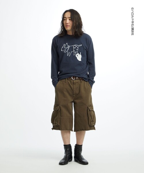 BEAUTY&YOUTH UNITED ARROWS(ビューティーアンドユースユナイテッドアローズ)の「<BECK for UACG> BECK LONG TEE/Tシャツ(Tシャツ/カットソー・レディース・ネイビー/ブラック・S/XL/L/M)」の10枚目の写真