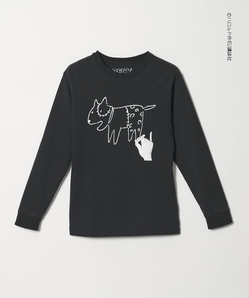 BEAUTY&YOUTH UNITED ARROWS(ビューティーアンドユースユナイテッドアローズ)の「<BECK for UACG> BECK LONG TEE/Tシャツ(Tシャツ/カットソー・レディース・ネイビー/ブラック・S/XL/L/M)」の7枚目の写真