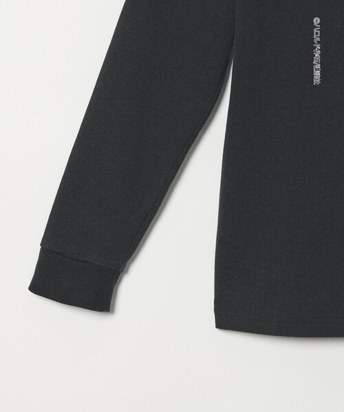 BEAUTY&YOUTH UNITED ARROWS(ビューティーアンドユースユナイテッドアローズ)の「<BECK for UACG> BECK LONG TEE/Tシャツ(Tシャツ/カットソー・レディース・ネイビー/ブラック・S/XL/L/M)」の4枚目の写真