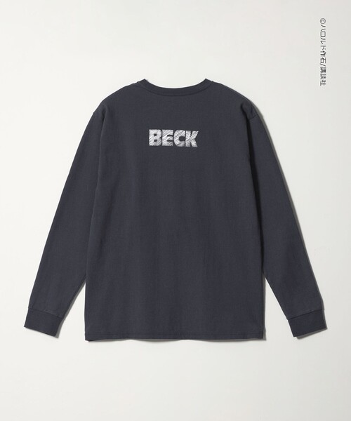 BEAUTY&YOUTH UNITED ARROWS(ビューティーアンドユースユナイテッドアローズ)の「<BECK for UACG> BECK LONG TEE/Tシャツ(Tシャツ/カットソー・レディース・ネイビー/ブラック・S/XL/L/M)」の20枚目の写真