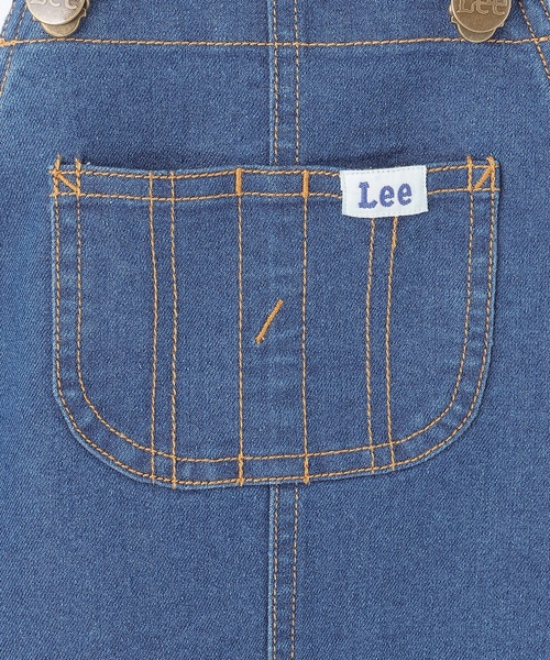 petit main（プティマイン）の「【Lee】サロペットスカート（ジャンパースカート・キッズ・ブルー・L(120-130cm)/S(80-90cm)/M(100-110cm)）」の8枚目の写真