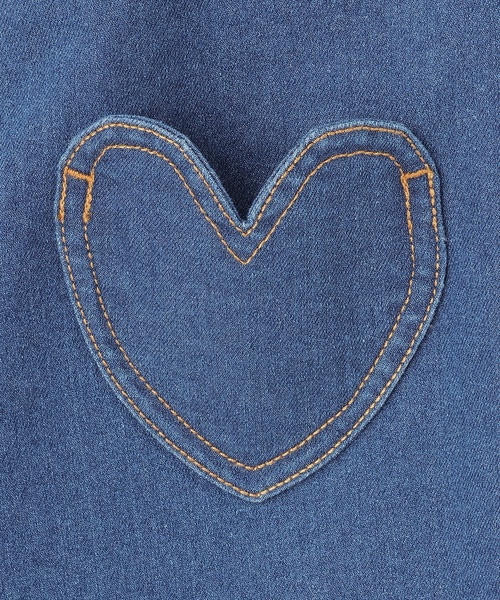 petit main（プティマイン）の「【Lee】サロペットスカート（ジャンパースカート・キッズ・ブルー・L(120-130cm)/S(80-90cm)/M(100-110cm)）」の9枚目の写真