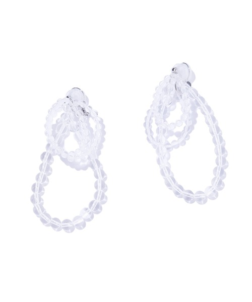 IRIS47(イリスフォーセブン)の「【IRIS 47】fabiana crystal earring/ファビアナ クリスタル イヤリング JSV14(イヤリング・レディース・その他・FREE)」の1枚目の写真