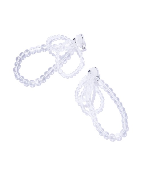 IRIS47(イリスフォーセブン)の「【IRIS 47】fabiana crystal earring/ファビアナ クリスタル イヤリング JSV14(イヤリング・レディース・その他・FREE)」の2枚目の写真