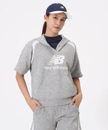 【new balance golf】ハーフスリーブ スウェット プルオーバー フーディー (WOMENS)