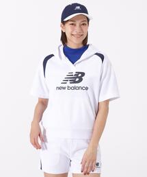 【new balance golf】ハーフスリーブ スウェット プルオーバー フーディー (WOMENS)