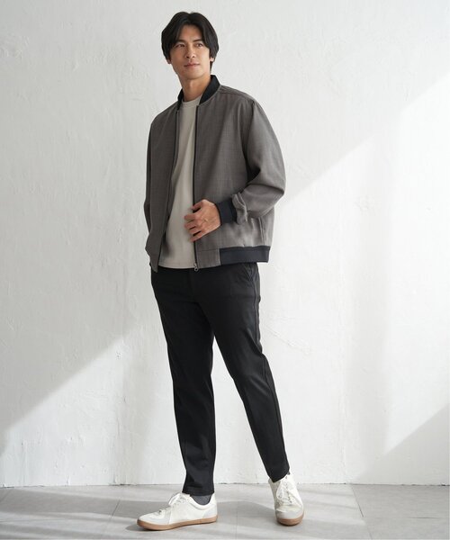 ikka(イッカ)の「【MonoMax × 小泉孝太郎】GOKU楽パンツ EASY STRETCH ピケ「小泉孝太郎さん着用モデル」GOKU楽パンツ EASY STRETCH ピケ(その他パンツ・メンズ・ネイビー/チャコール/ブラック/ベージュ/オフホワイト・S/XL/L/M)」の7枚目の写真