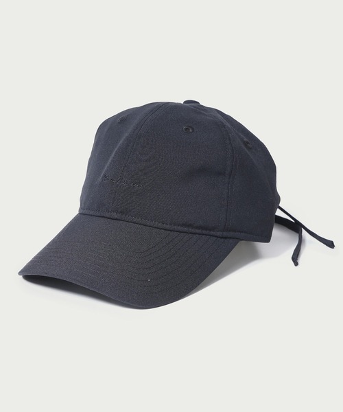 BEN DAVIS(ベンデイビス)の「LINEN LIKE LONG BRIM CAP/リネン風 バックリボン UVカット 接触冷感(キャップ・メンズ・ブラック/ベージュ/ピンク/ライトベージュ・FREE)」の1枚目の写真