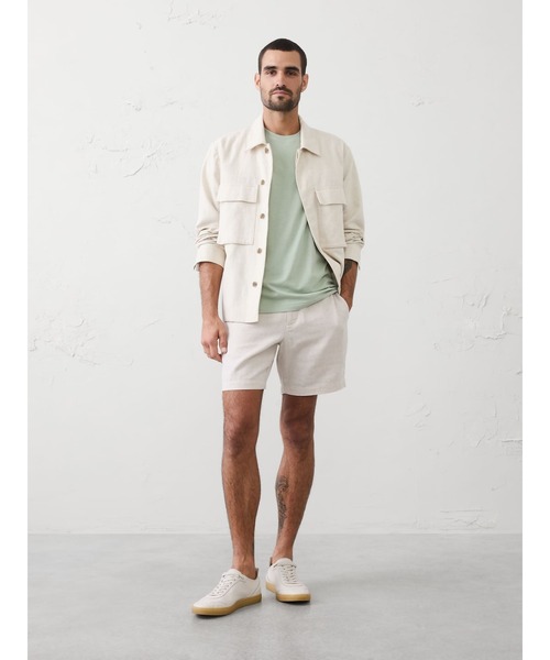 BANANA REPUBLIC FACTORY STORE(バナナリパブリック ファクトリーストア)の「BANANA REPUBLIC FACTORY STORE スタンダードフィット プレミアムウォッシュ クルーネック Tシャツ(Tシャツ/カットソー・メンズ・ベージュ/カーキ/グリーン/ピンク・M/S/XL/L)」の7枚目の写真