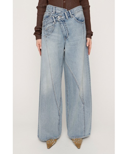 J/W SOFT SWITCHING STRAIGHT PT ジャストウエストソフトスウィッチングストレートパンツ 春服