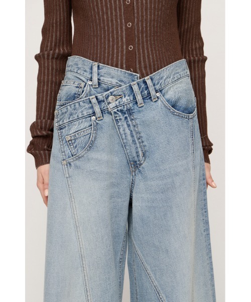 J/W SOFT SWITCHING STRAIGHT PT ジャストウエストソフトスウィッチングストレートパンツ 春服