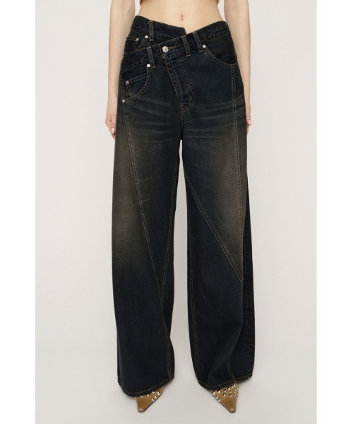 J/W SOFT SWITCHING STRAIGHT PT ジャストウエストソフトスウィッチングストレートパンツ 春服