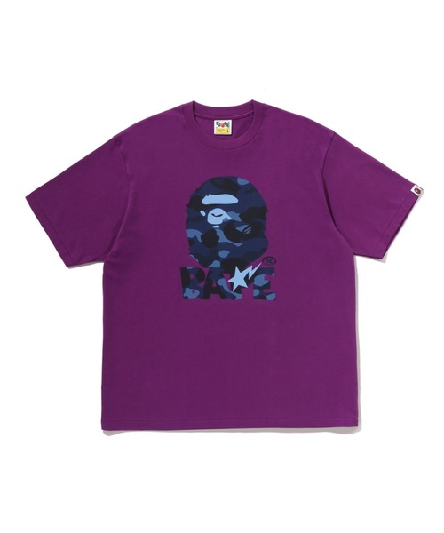 COLOR CAMO APE HEAD RELAXED FIT TEE（Tシャツ/カットソー）｜A