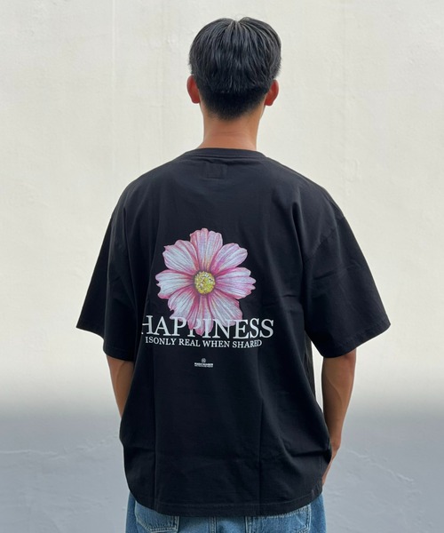 MAGIC NUMBER(マジック ナンバー)の「【MAGIC NUMBER】FRAMES LOGO US COTTON S/S T-SHIRT PAINTER BY NAOKO MIYAUCHI(Tシャツ/カットソー・メンズ・ライトピンク/ブラック/ホワイト・X-LARGE/MEDIUM/LARGE)」の2枚目の写真