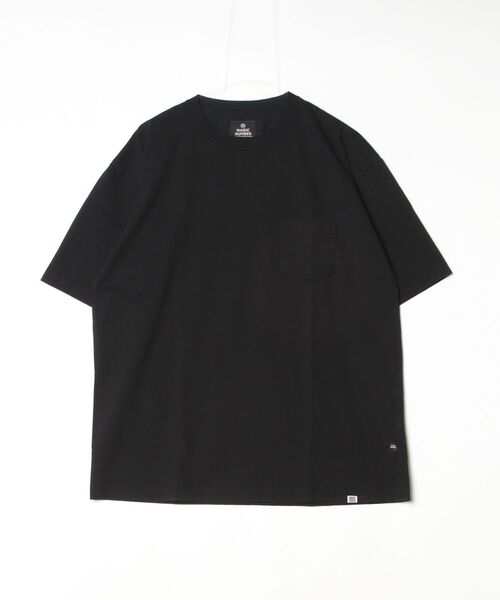 MAGIC NUMBER(マジック ナンバー)の「【MAGIC NUMBER】FRAMES LOGO US COTTON S/S T-SHIRT PAINTER BY NAOKO MIYAUCHI(Tシャツ/カットソー・メンズ・ライトピンク/ブラック/ホワイト・X-LARGE/MEDIUM/LARGE)」の7枚目の写真