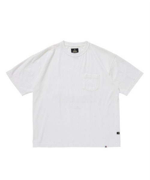 MAGIC NUMBER(マジック ナンバー)の「【MAGIC NUMBER】FRAMES LOGO US COTTON S/S T-SHIRT PAINTER BY NAOKO MIYAUCHI(Tシャツ/カットソー・メンズ・ライトピンク/ブラック/ホワイト・X-LARGE/MEDIUM/LARGE)」の4枚目の写真