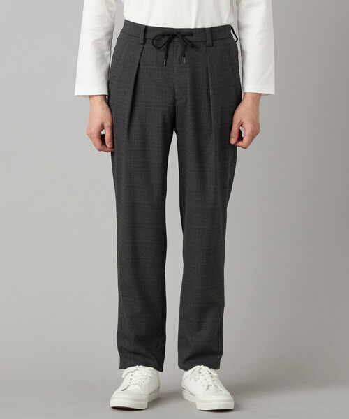 COMME CA MEN（コムサメン）の「スラブグレンチェック 1タックパンツ（スラックス・メンズ・チャコールグレー・L/M）」の10枚目の写真
