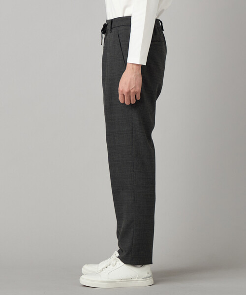 COMME CA MEN（コムサメン）の「スラブグレンチェック 1タックパンツ（スラックス・メンズ・チャコールグレー・L/M）」の11枚目の写真