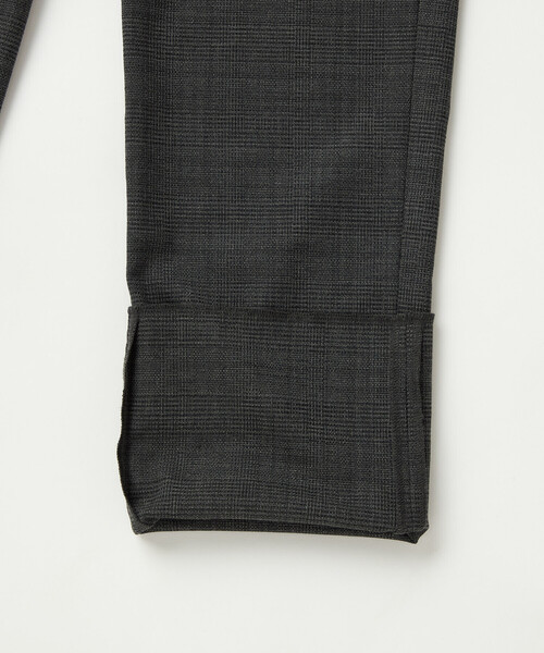 COMME CA MEN（コムサメン）の「スラブグレンチェック 1タックパンツ（スラックス・メンズ・チャコールグレー・L/M）」の16枚目の写真